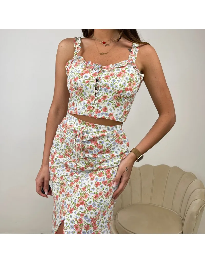 CO ORD SET FLOWER ROSA