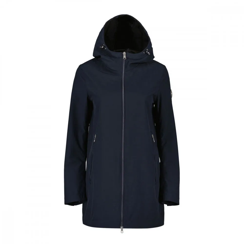 COLMAR ORIGINALS GIACCA LUNGA CON CAPPUCCIO SOFTSHELL DONNA