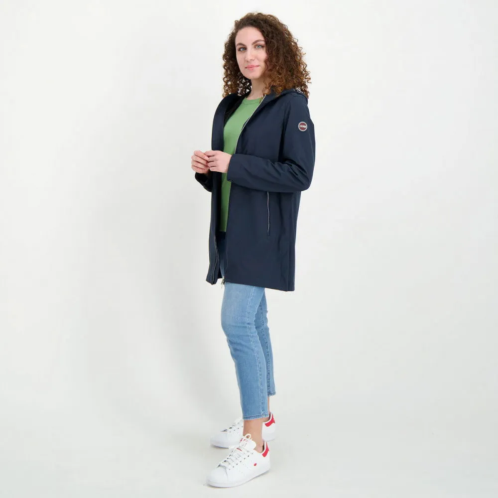 COLMAR ORIGINALS GIACCA LUNGA CON CAPPUCCIO SOFTSHELL DONNA
