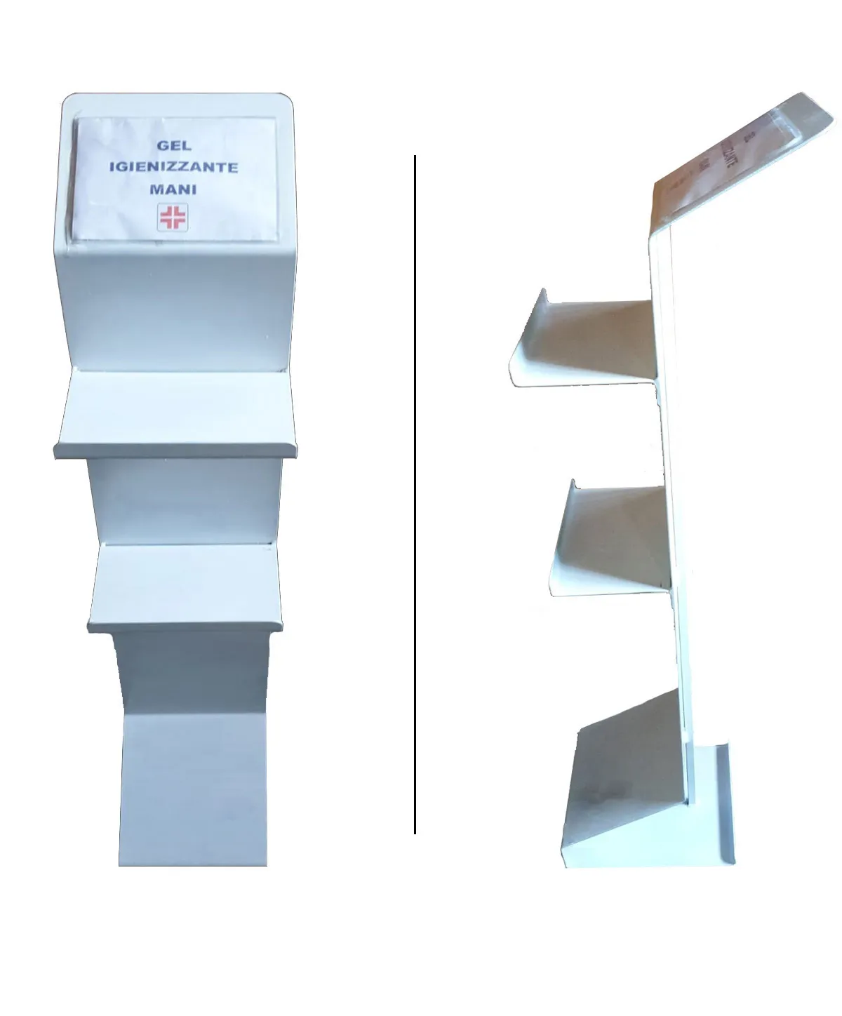 COLONNA PORTA IGIENIZZANTE