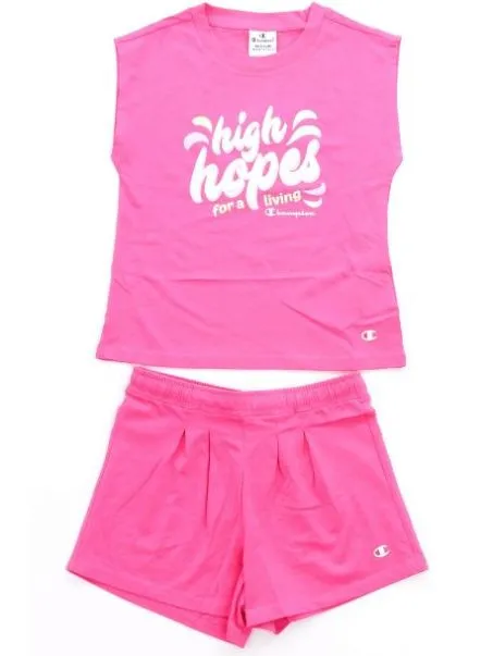 Completo Bambina Champion 404397 FPL Fucsia