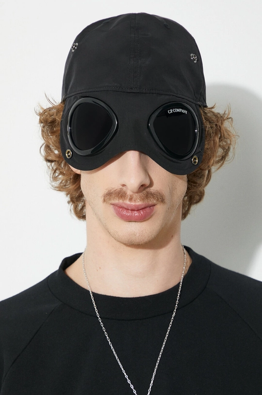 C.P. Company berretto da baseball Chrome-R Goggle