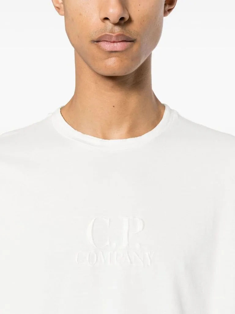 c.p. company T-shirt ricamo logo
