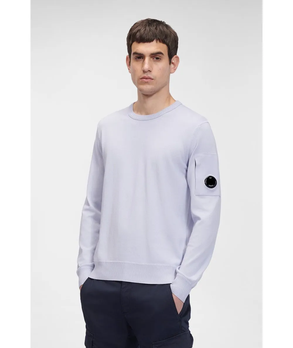 C.P. COMPANY--Maglia girocollo in crêpe di cotone