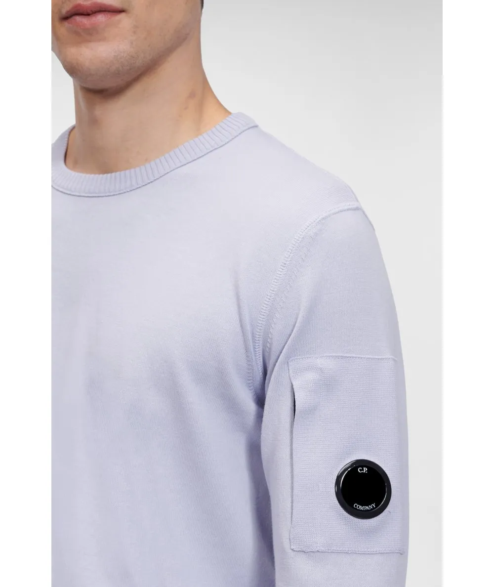C.P. COMPANY--Maglia girocollo in crêpe di cotone