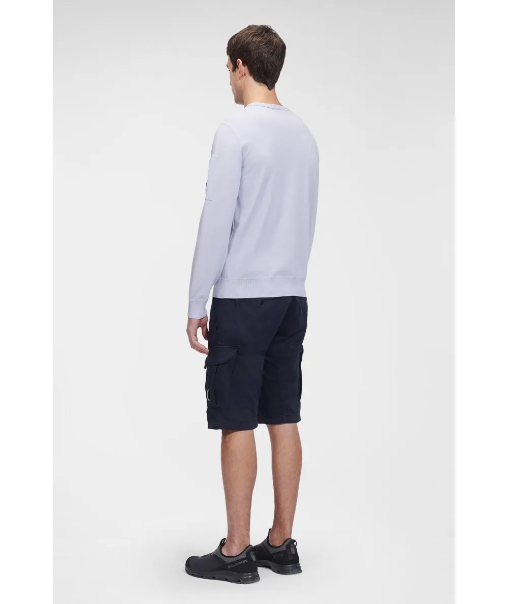 C.P. COMPANY--Maglia girocollo in crêpe di cotone