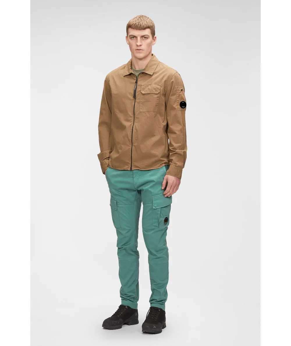 C.P. COMPANY--Overshirt Gabardine Zipped
