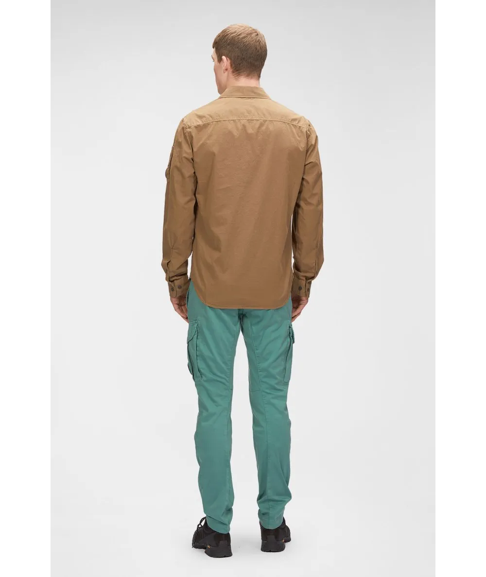 C.P. COMPANY--Overshirt Gabardine Zipped