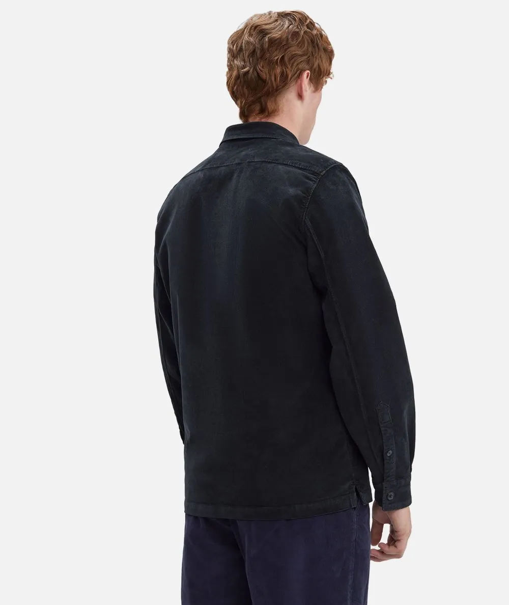 C.P. COMPANY--Overshirt in velluto