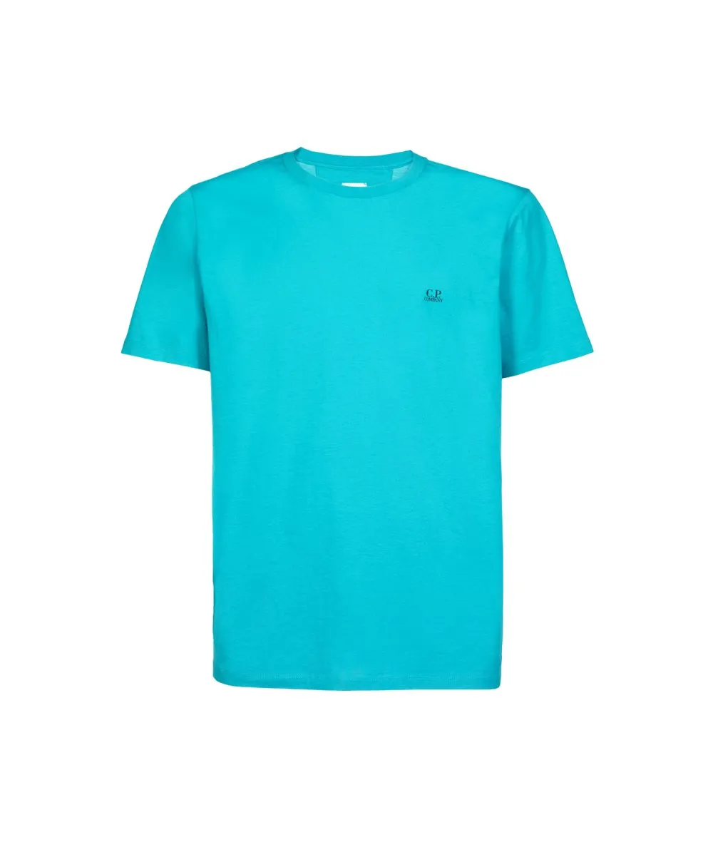 C.P. COMPANY--T-shirt con logo piccolo in jersey 30/1