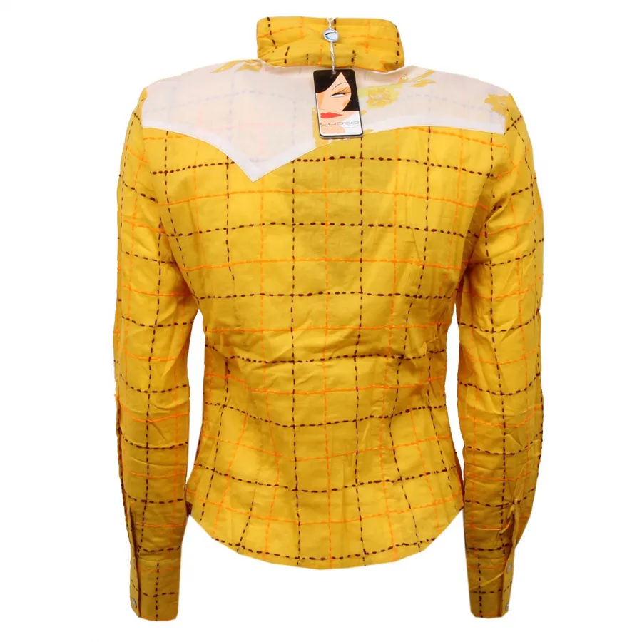 D6060 slim camicia donna CUSTO BARCELONA SLIM FIT shirt woman