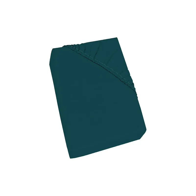 DATEX Linea Max Color lenzuola sotto con angoli, verde petrolio MX014