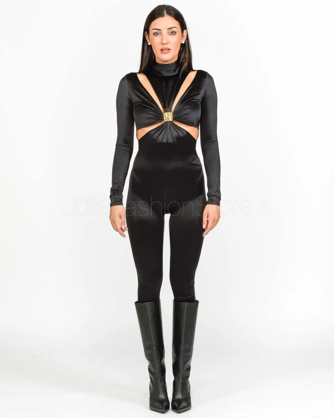 ---------------  ---------------  ---------------  ---------------  --------------Elisabetta Franchi Tuta Nero------