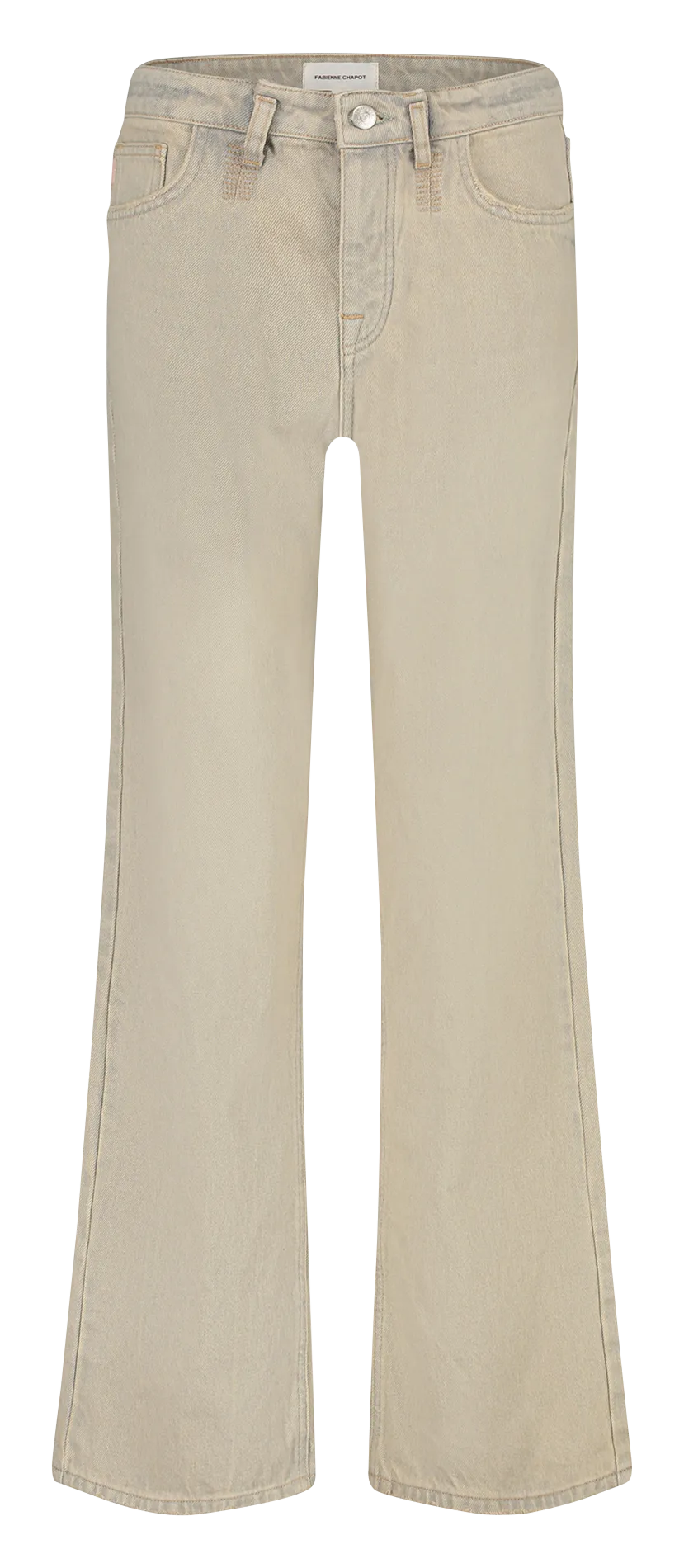  FABIENNE CHAPOT   LUCY - Jeans bootcut in cotone | Beige