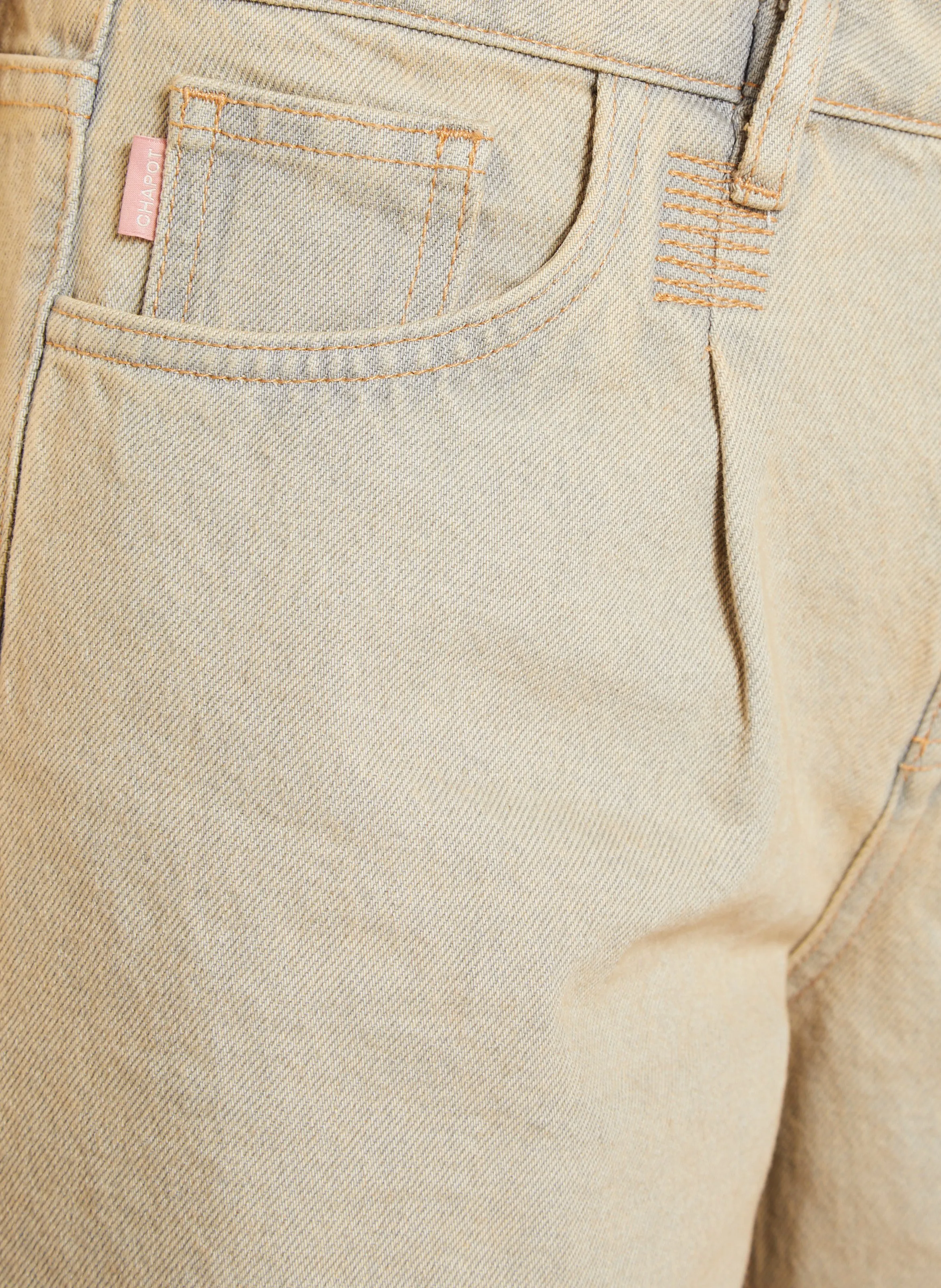  FABIENNE CHAPOT   LUCY - Jeans bootcut in cotone | Beige