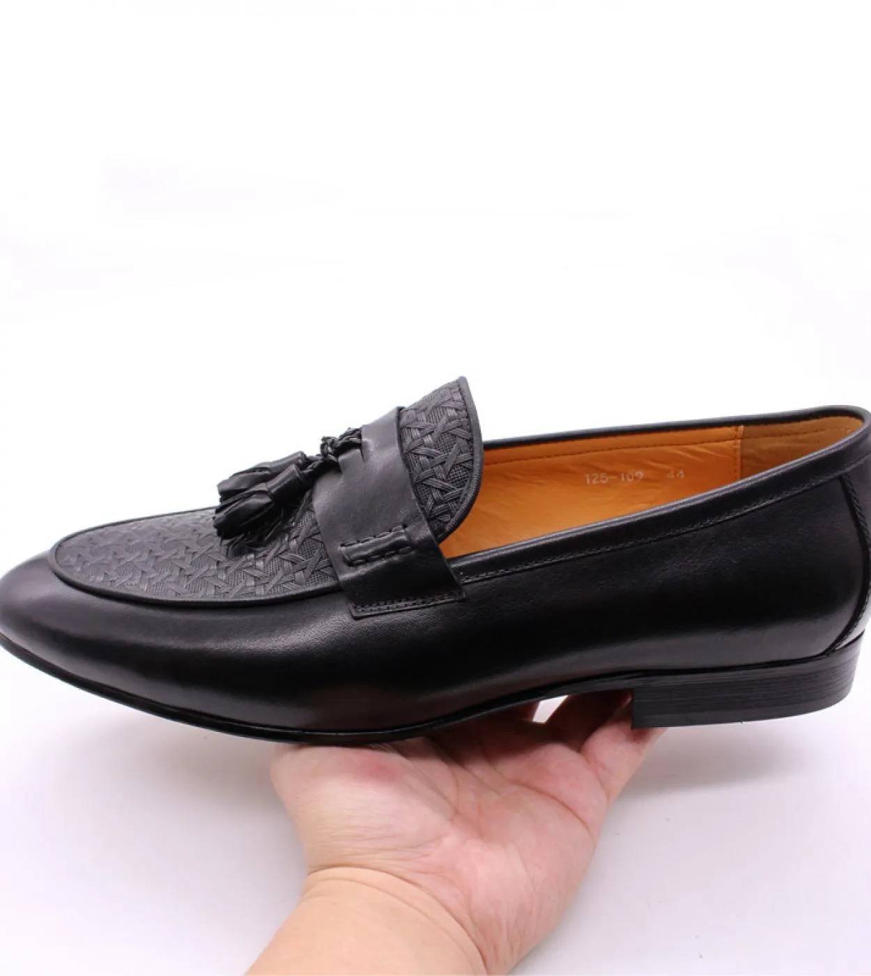 Felix Chu Mocassini con nappine da uomo in vera pelle di lusso moda italiana slip on scarpe eleganti scarpe casual da sposa per