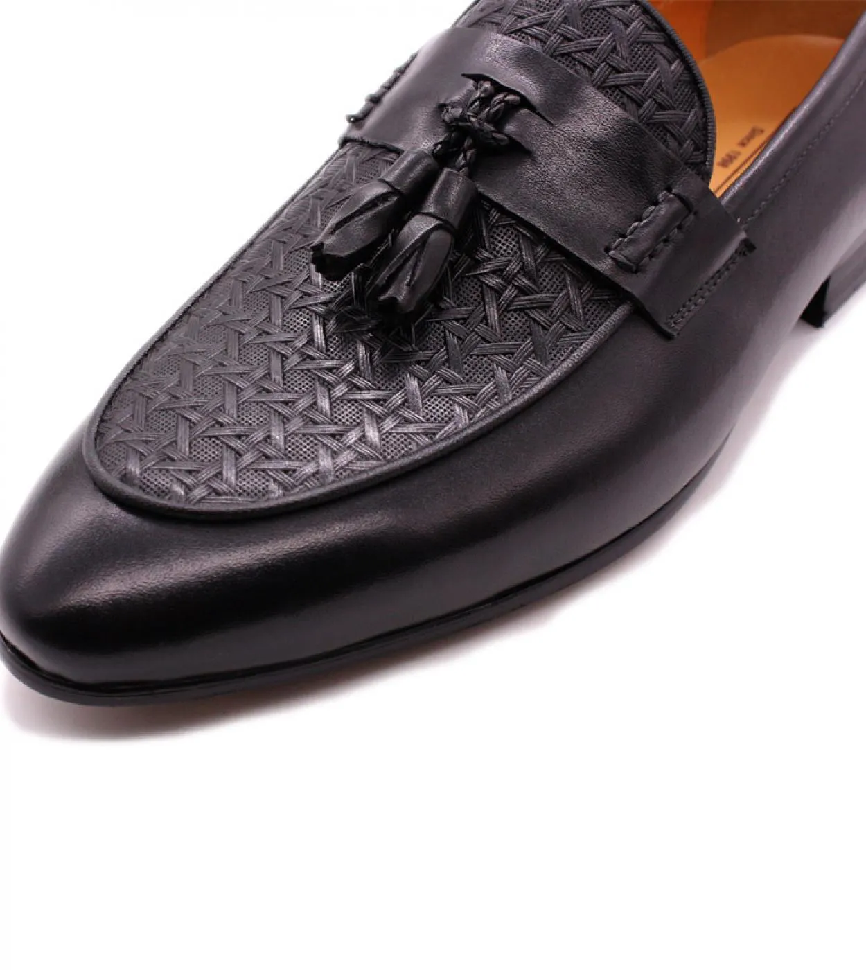 Felix Chu Mocassini con nappine da uomo in vera pelle di lusso moda italiana slip on scarpe eleganti scarpe casual da sposa per