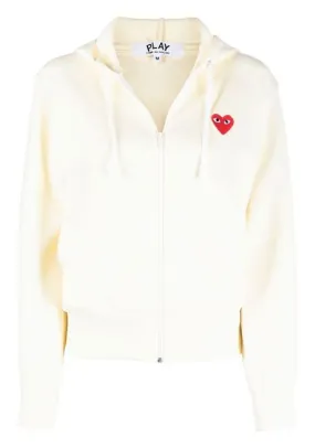 felpa con cappuccio e zip