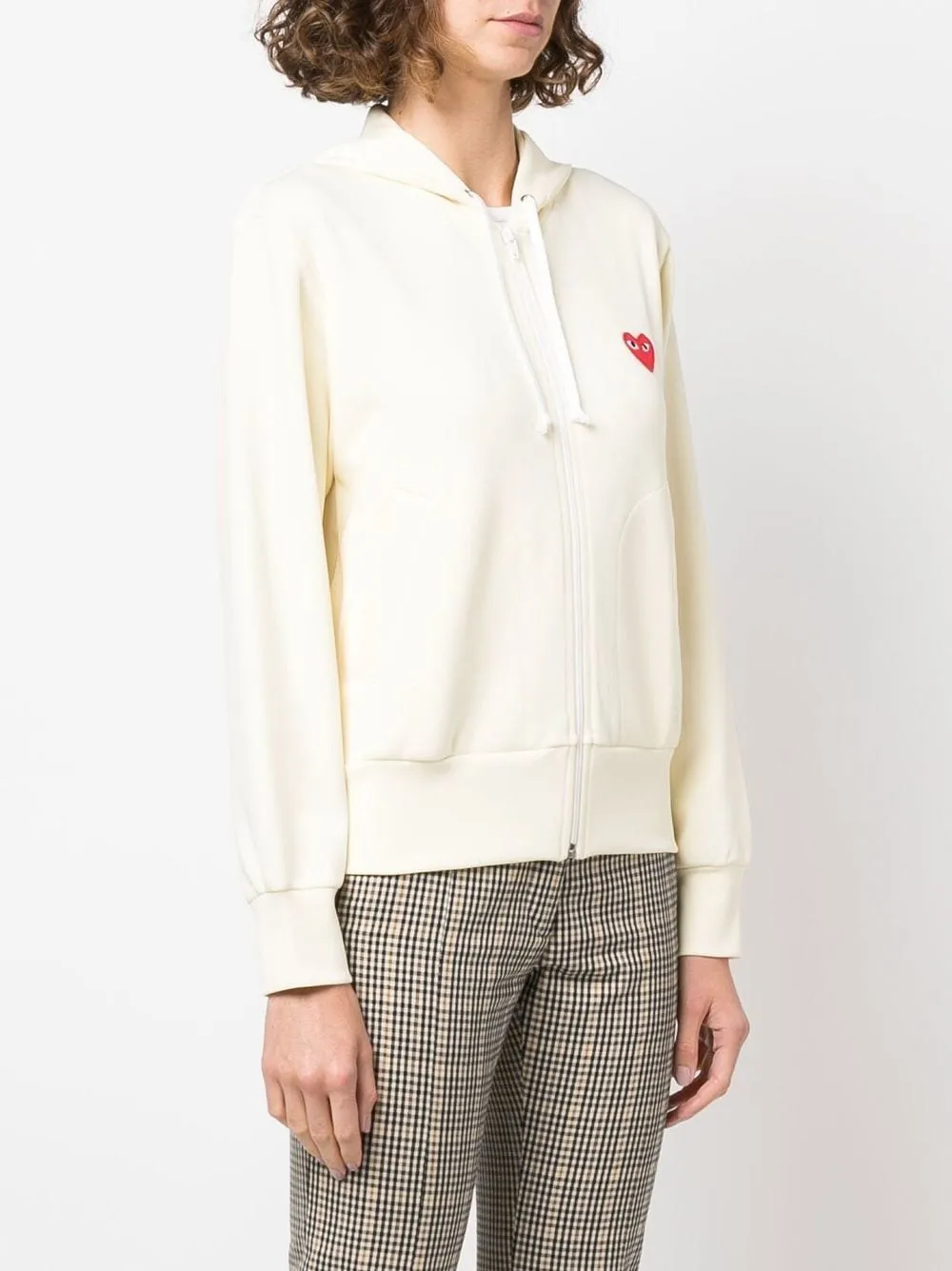 felpa con cappuccio e zip