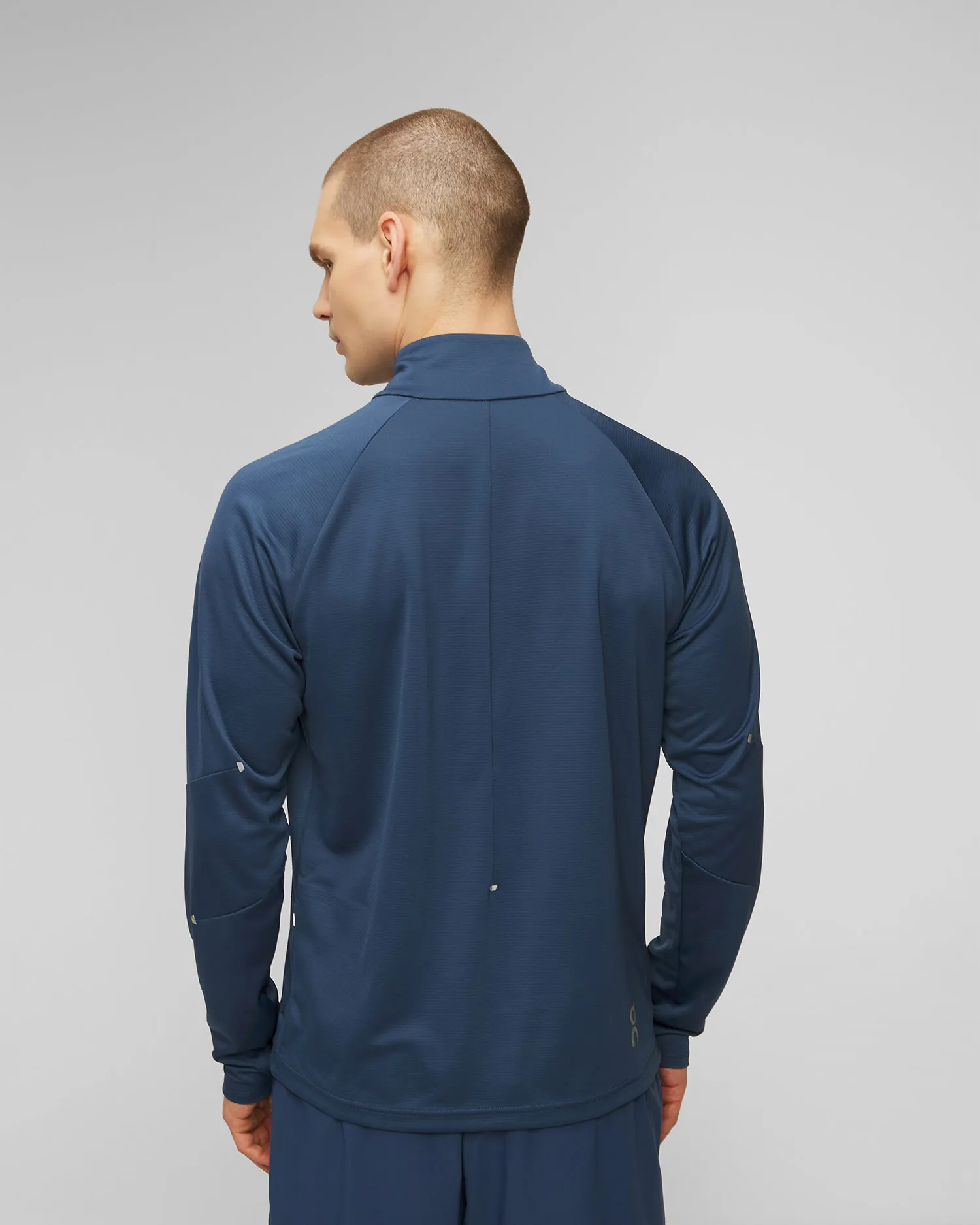 Felpa da corsa da uomo On Running Climate Shirt 1ME10600488-denim