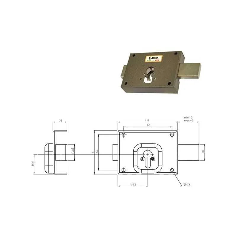 FERROGLIETTO MOIA CILINDRO EUR. 350,Eur 45,41 