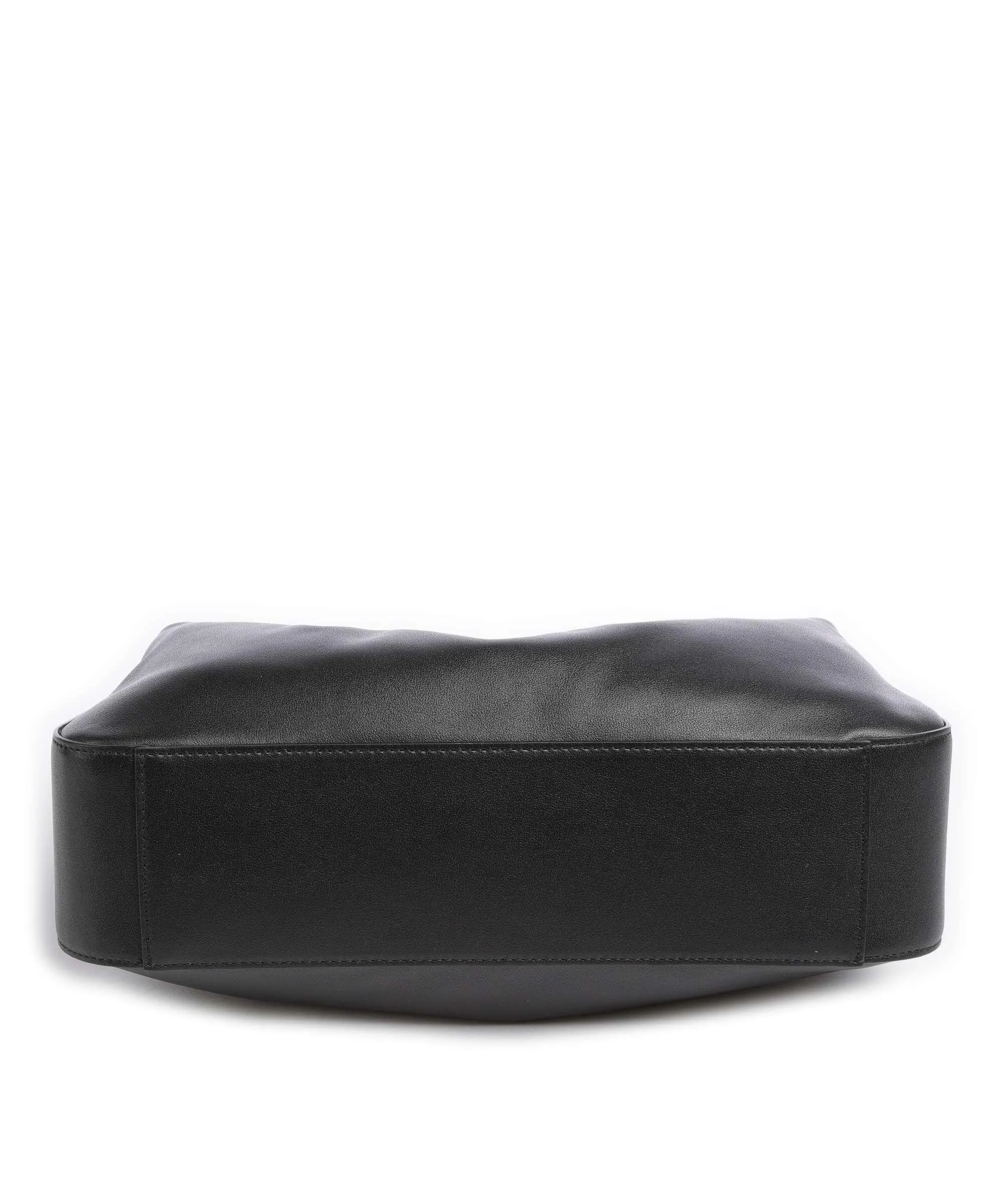  Furla Flow M Borsa hobo pelle a grana fine nero  