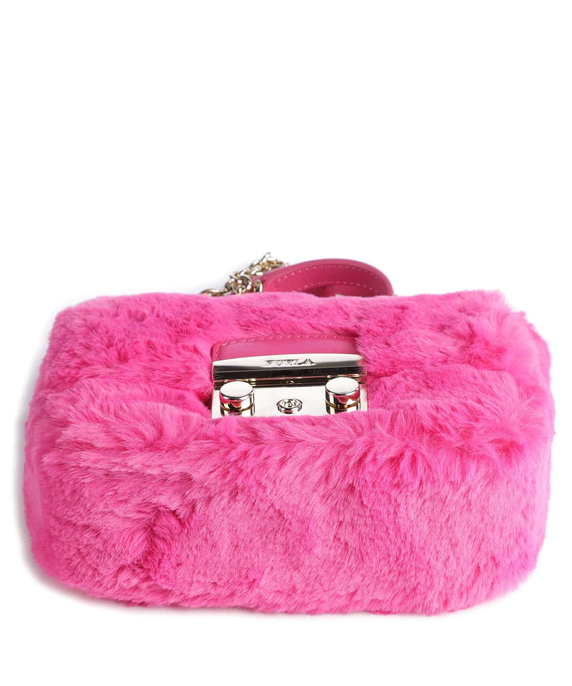  Furla Metropolis Mini Borsa a tracolla pelle sintetica pink  