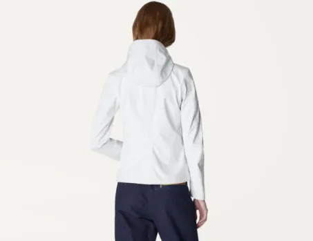 Giacca Donna K-WAY Lil Bonded Micro Ripstop K008JX0 A56 Bianco