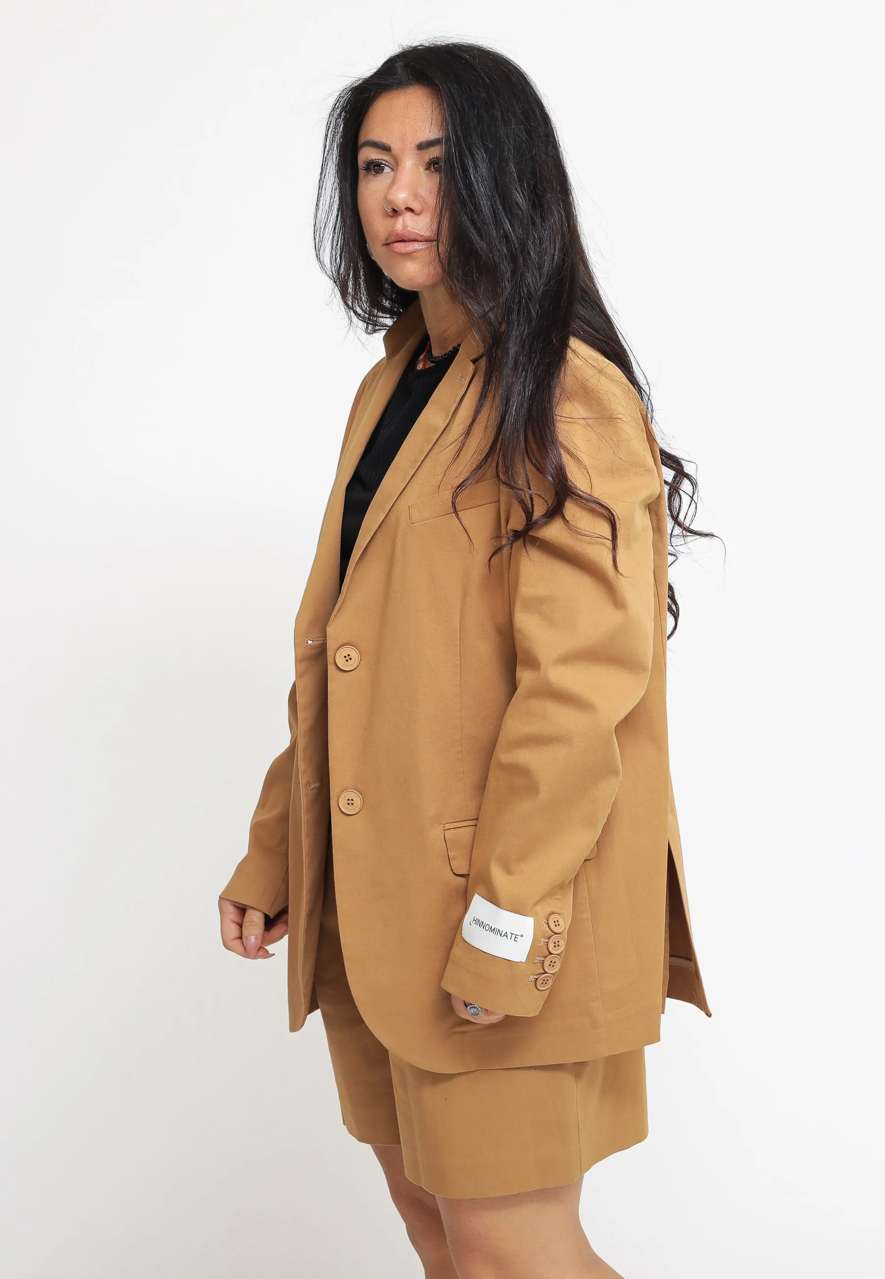Giacca Over - Beige Nocciola