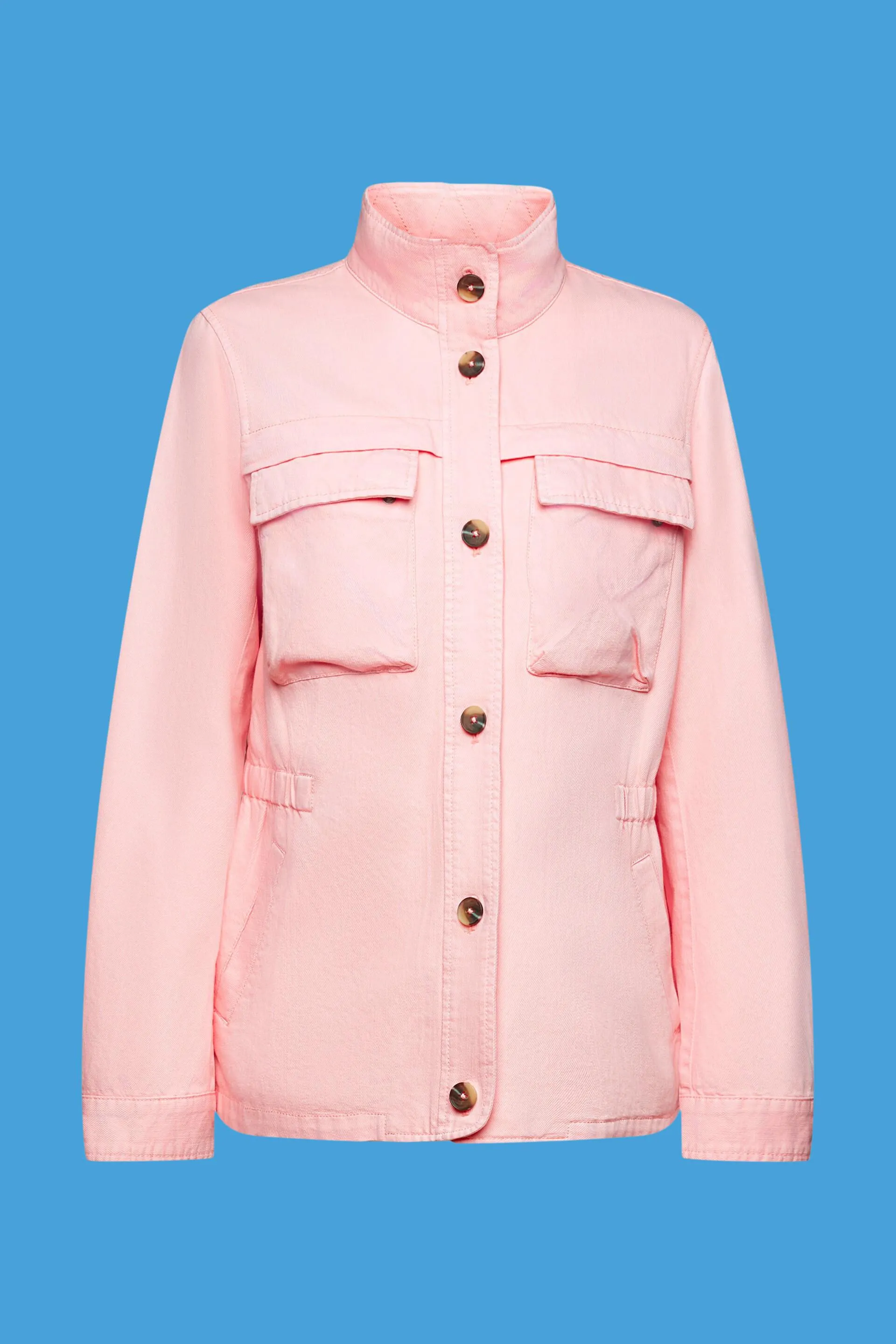 Giacca utility con elastico in vita