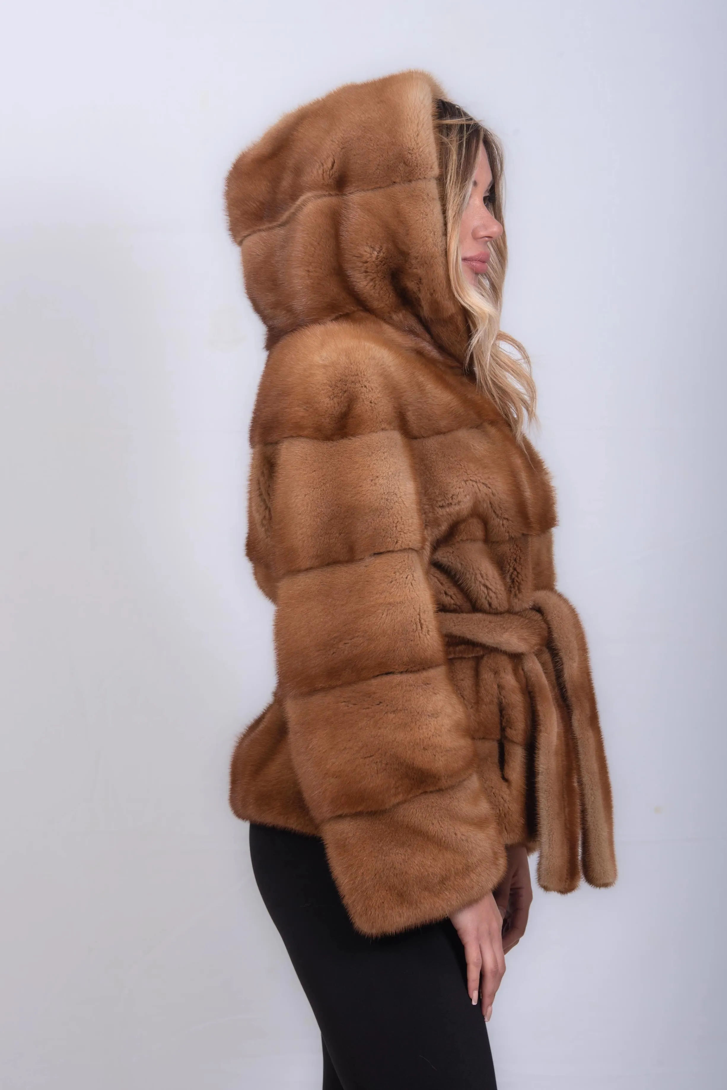 GIACCA VISONE GOLDEN