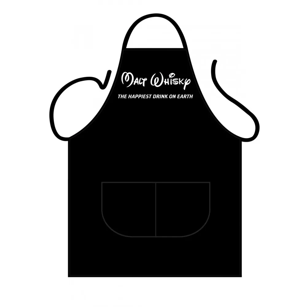 Grembiule Nero Walt Whiskey Cuoco Uomo Cucina Gadget Scherzoso Chef Humor