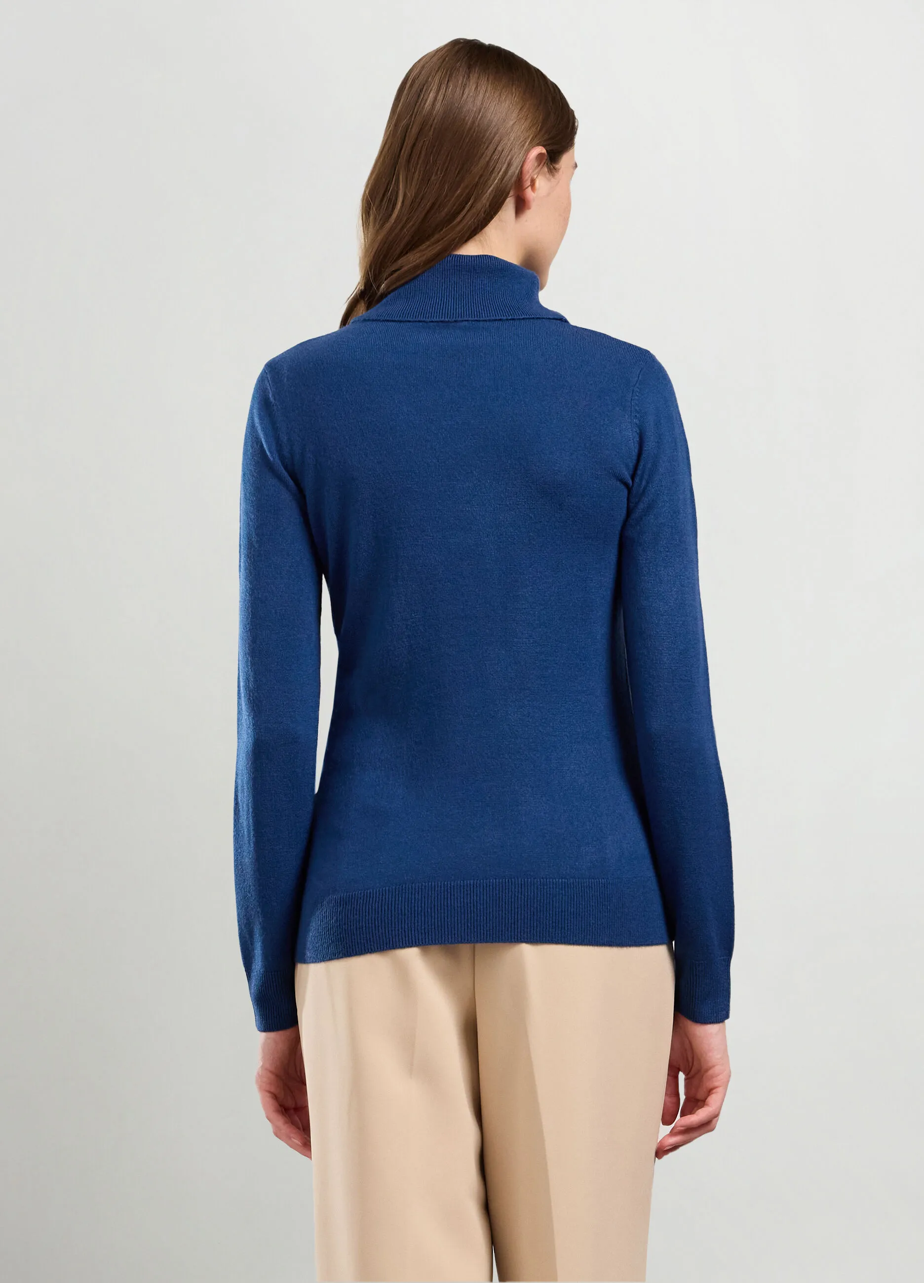 IWIE  Dolcevita tricot donna