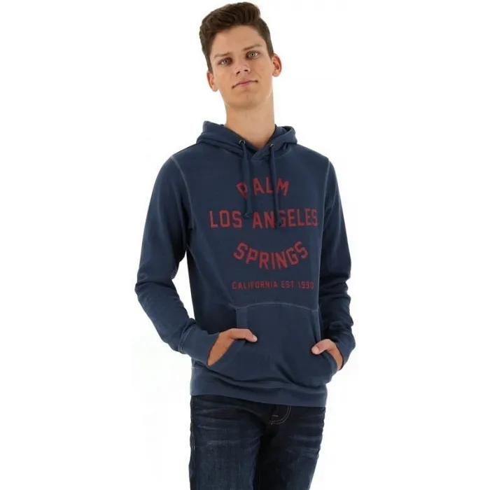 Jack & Jones maglione con cappuccio Jordowntown Dark Blue