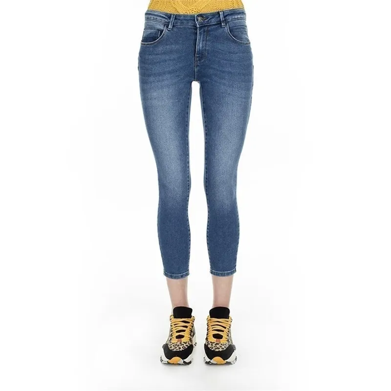 Jeans donna skinny fit cropped Daisy Only