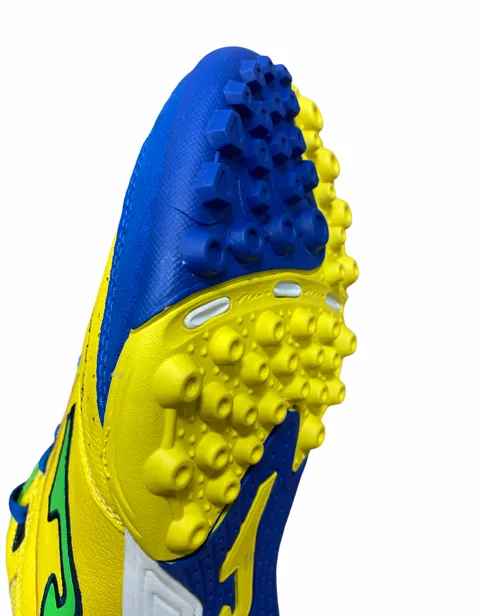 Joma men's soccer shoe Top Flex 409 TF TOPS.409.PT yellow light blue