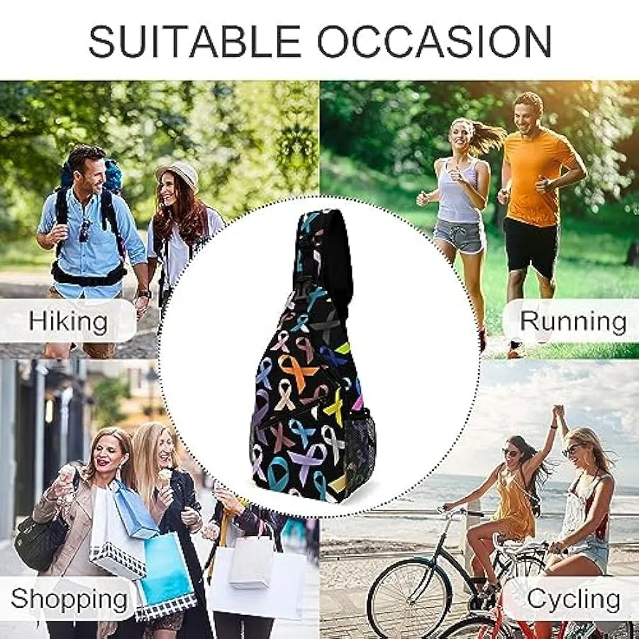 KWQDOZF Stile 1 Zaino a tracolla Borsa a tracolla Borsa a tracolla a tracolla Palestra Ciclismo Viaggio Escursionismo Zaino per 