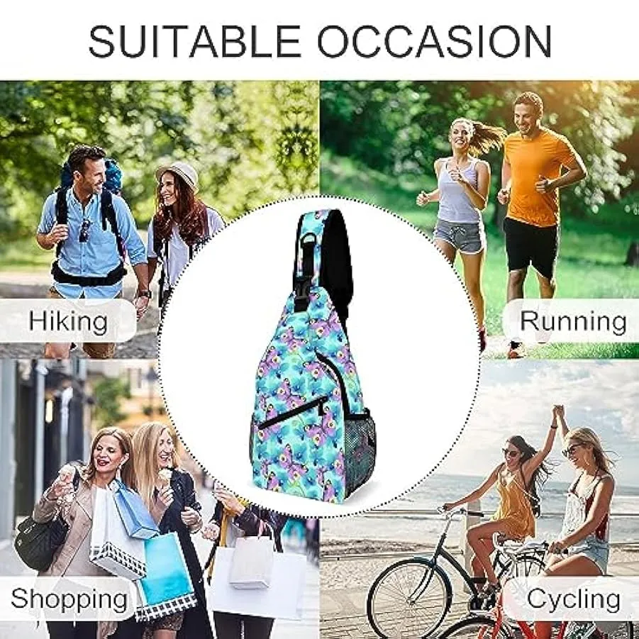 KWQDOZF Stile 1 Zaino a tracolla Borsa a tracolla Borsa a tracolla a tracolla Palestra Ciclismo Viaggio Escursionismo Zaino per 