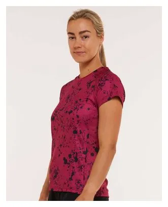 Maglia Dharco donna a manica corta rossa