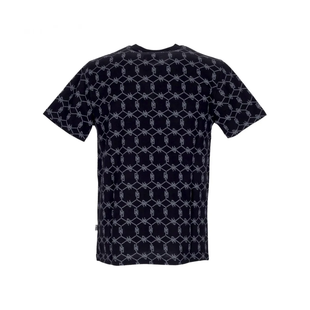 maglietta uomo monogram tee BLACK
