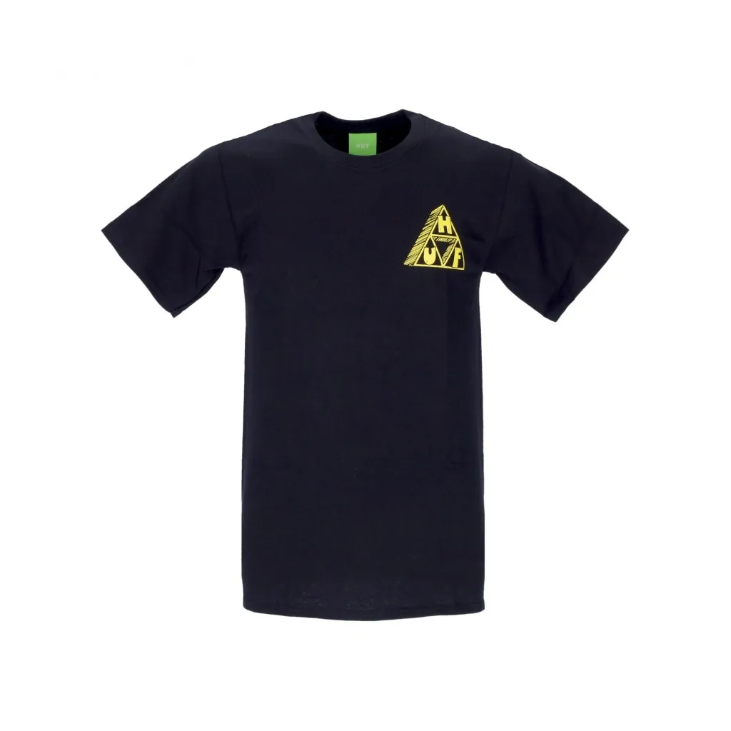 maglietta uomo saturday morning tee BLACK