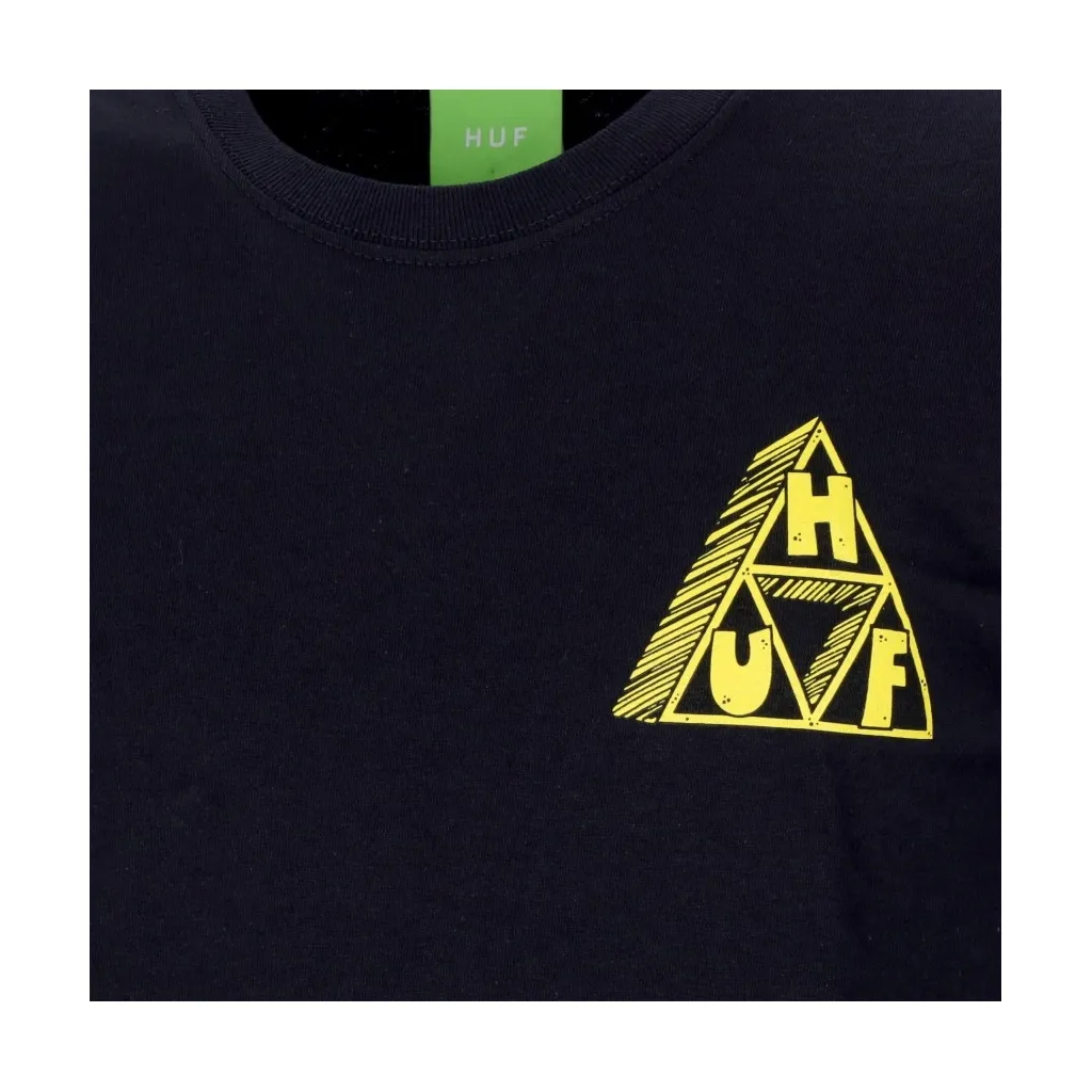 maglietta uomo saturday morning tee BLACK