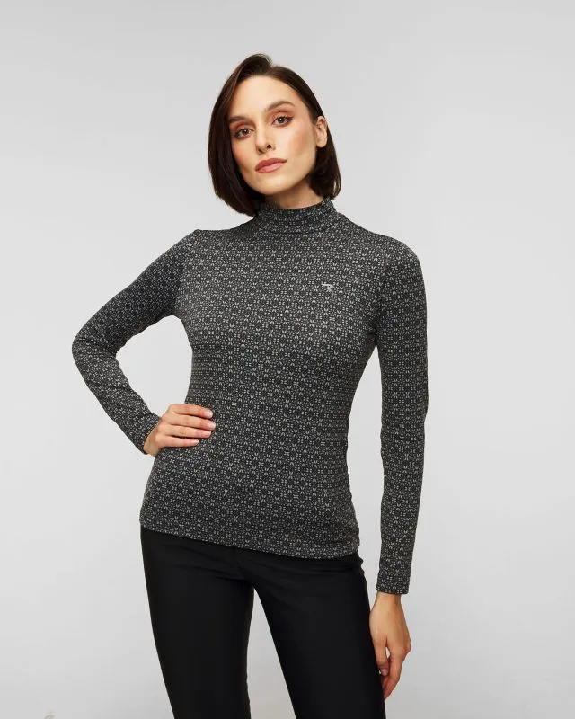 Maglione a collo alto da donna Chervo Tribal