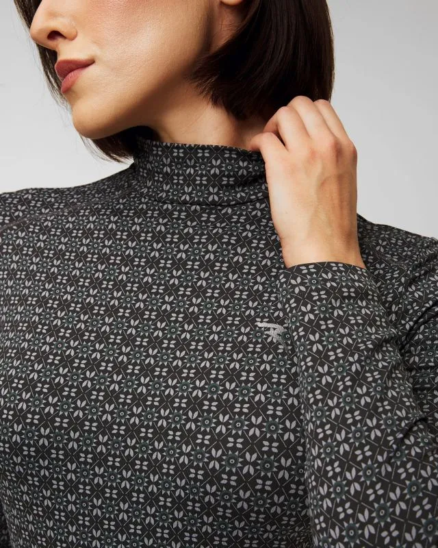 Maglione a collo alto da donna Chervo Tribal