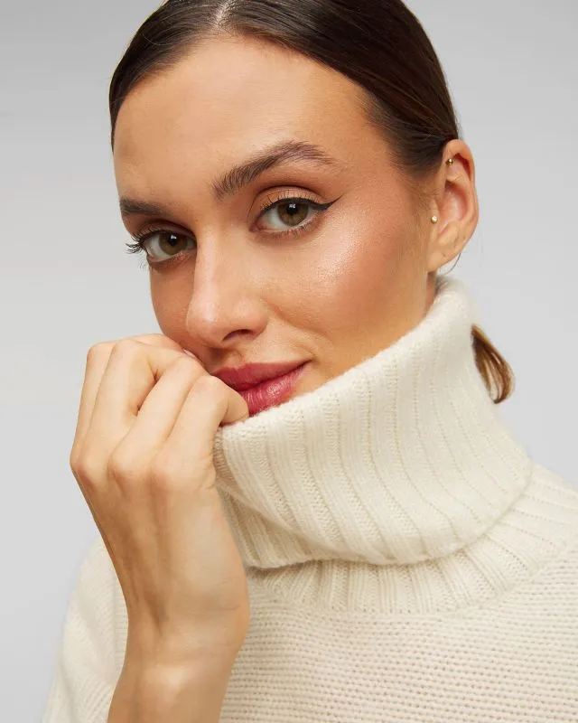 Maglione a collo alto in cashmere KUJTEN CIARA
