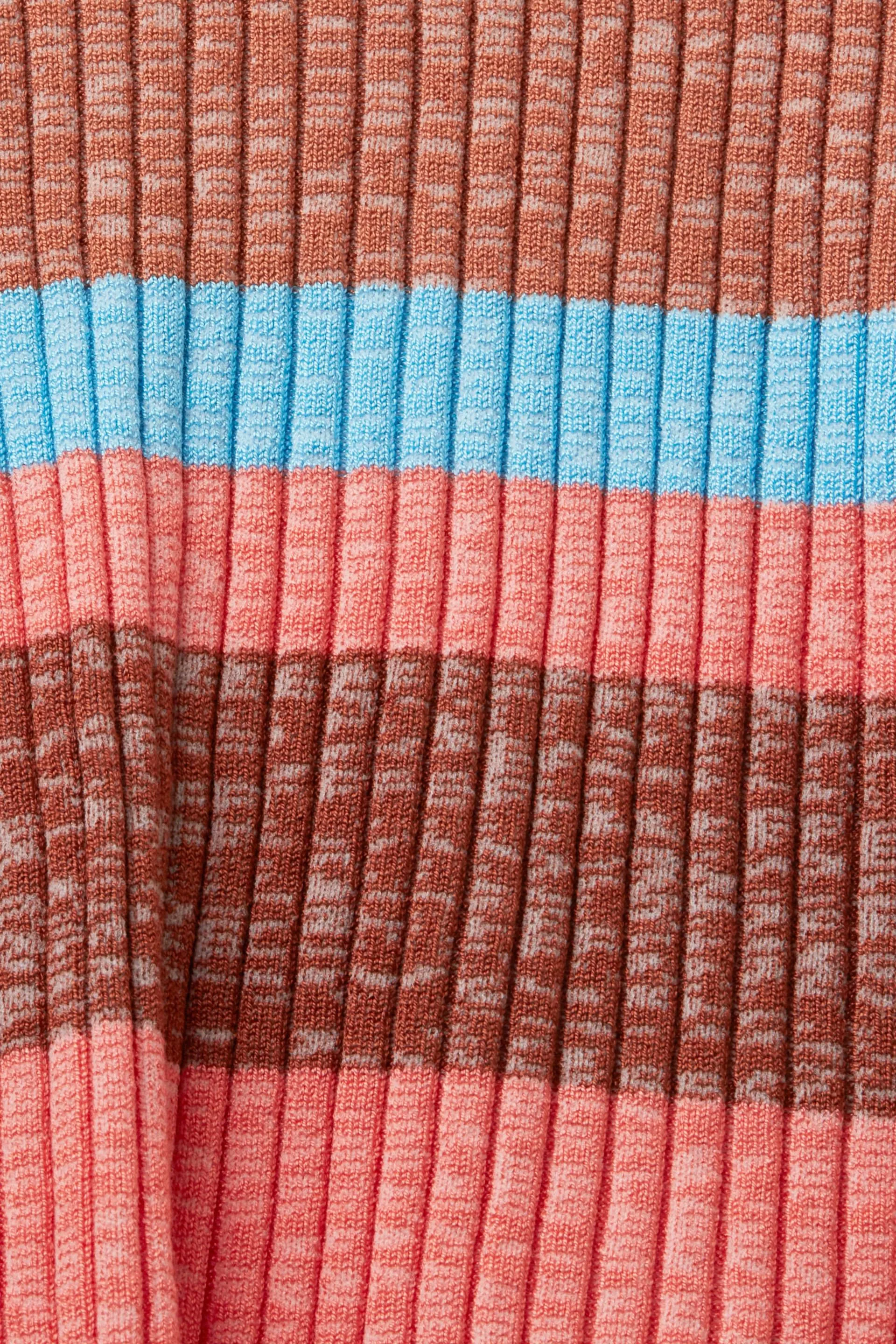Maglione a righe in maglia a coste, LENZING™ ECOVERO™