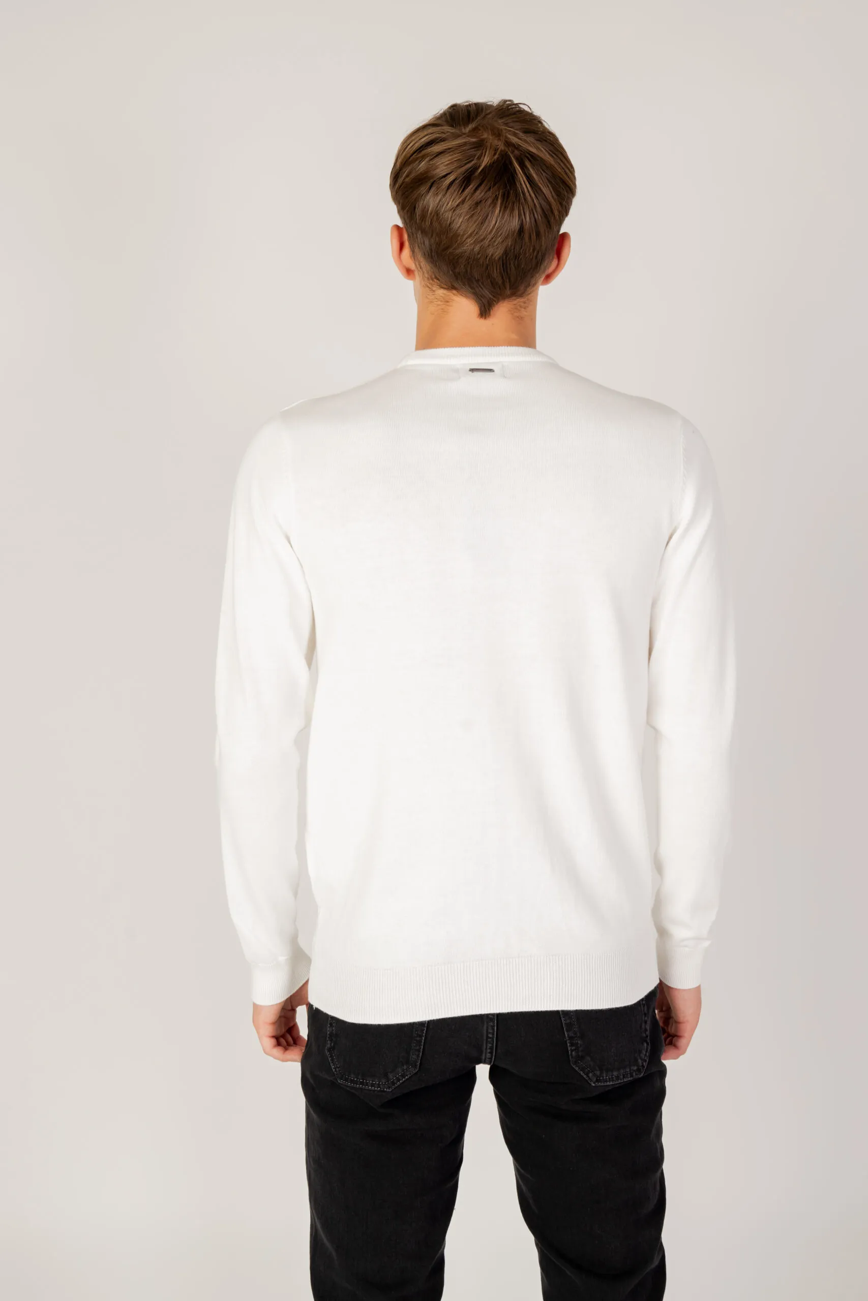 Maglione Antony Morato regular fit in filato Crema