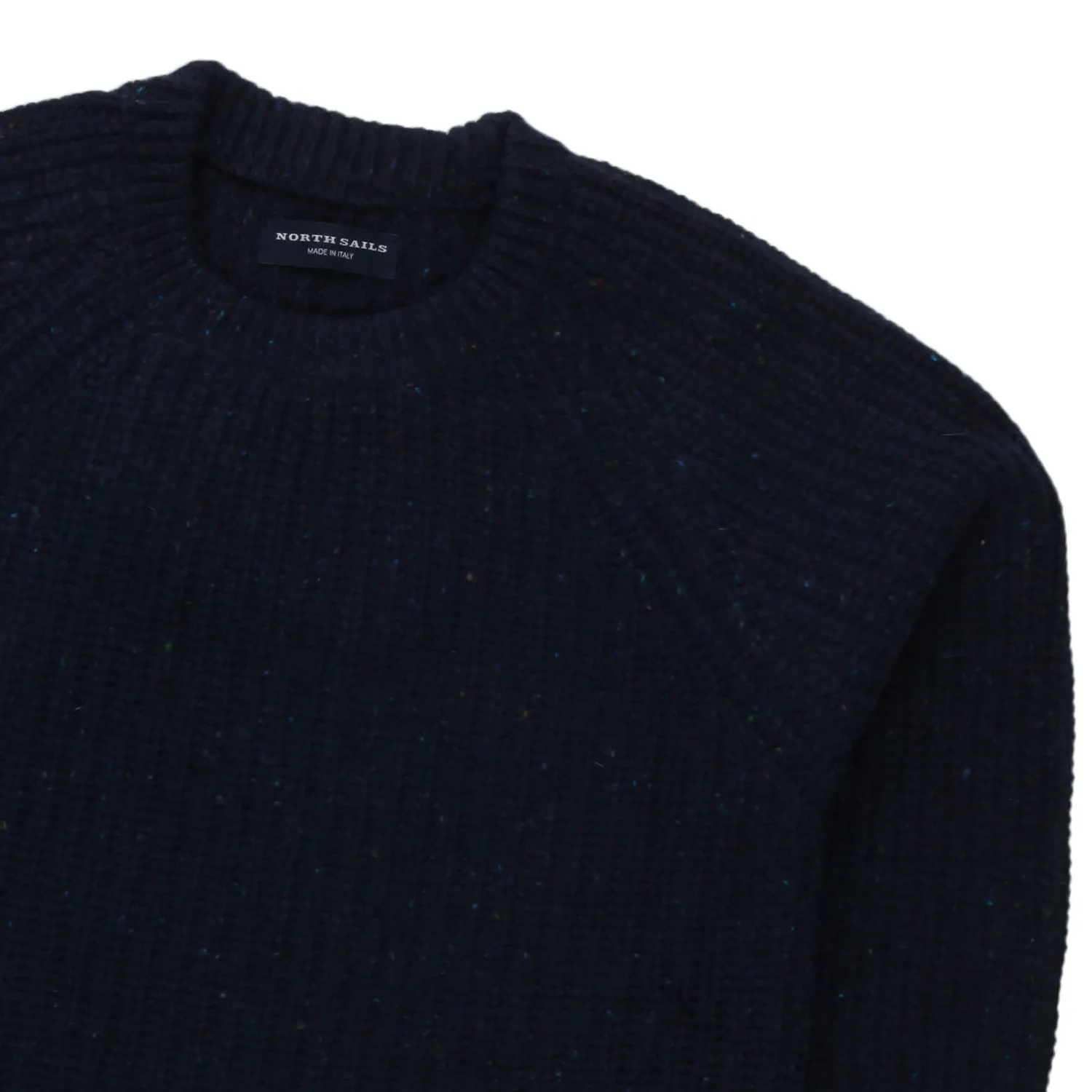 Maglione Blu Scuro A Coste Bambino E Teen