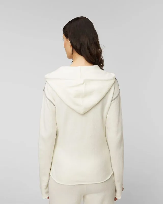 Maglione con chiusura da donna con lana Deha