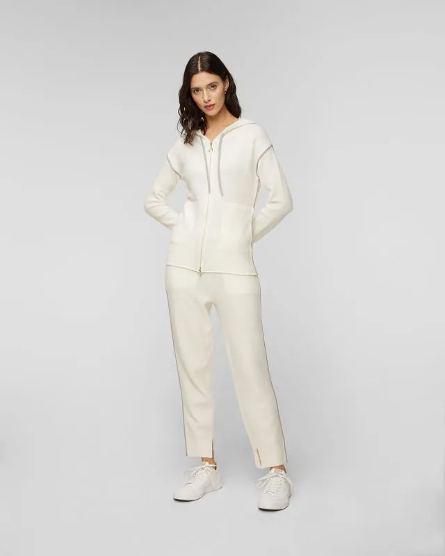 Maglione con chiusura da donna con lana Deha